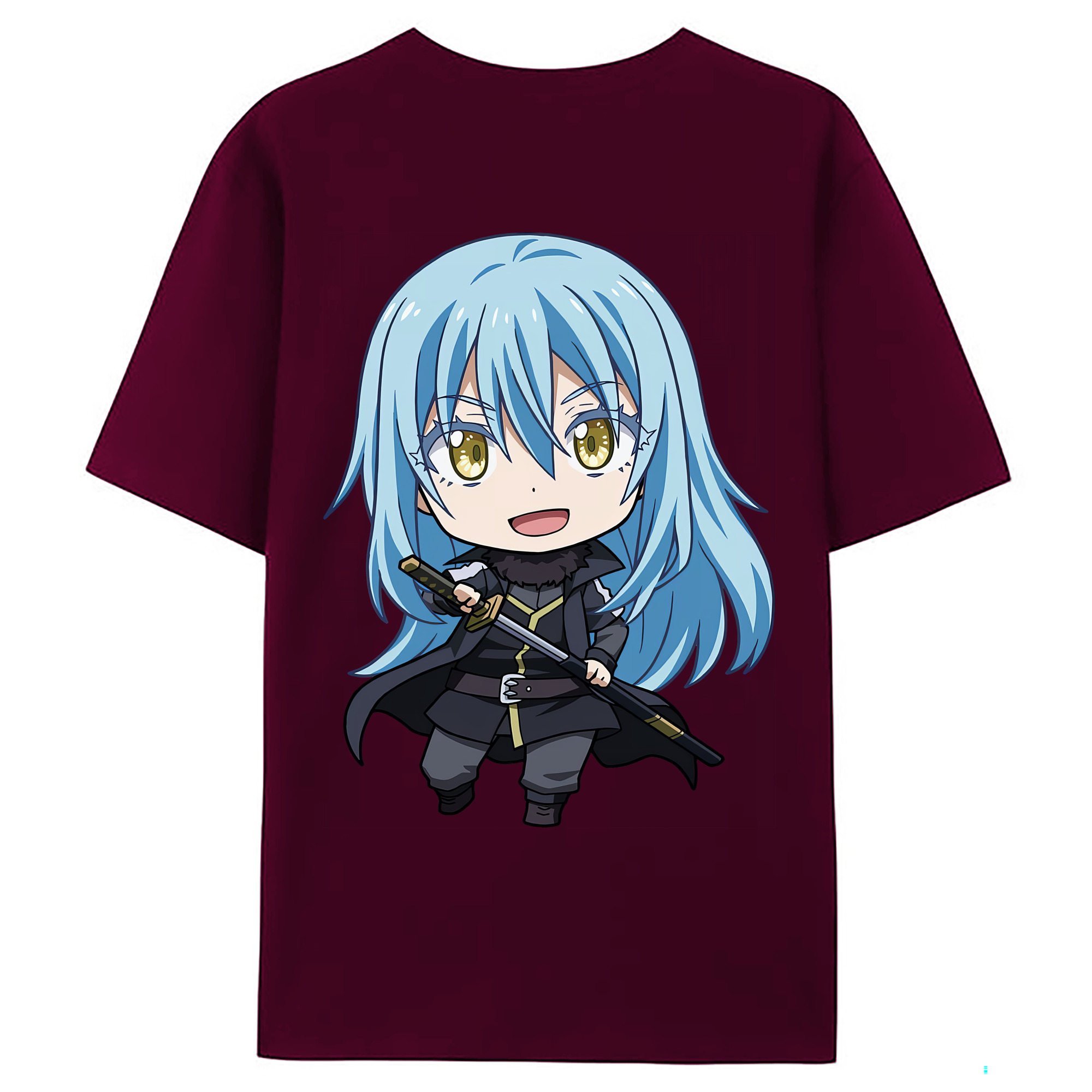 （画像用） 転スラ Regarding Reincarnated to Slime レディース半袖Tシャツ(バックプリント)